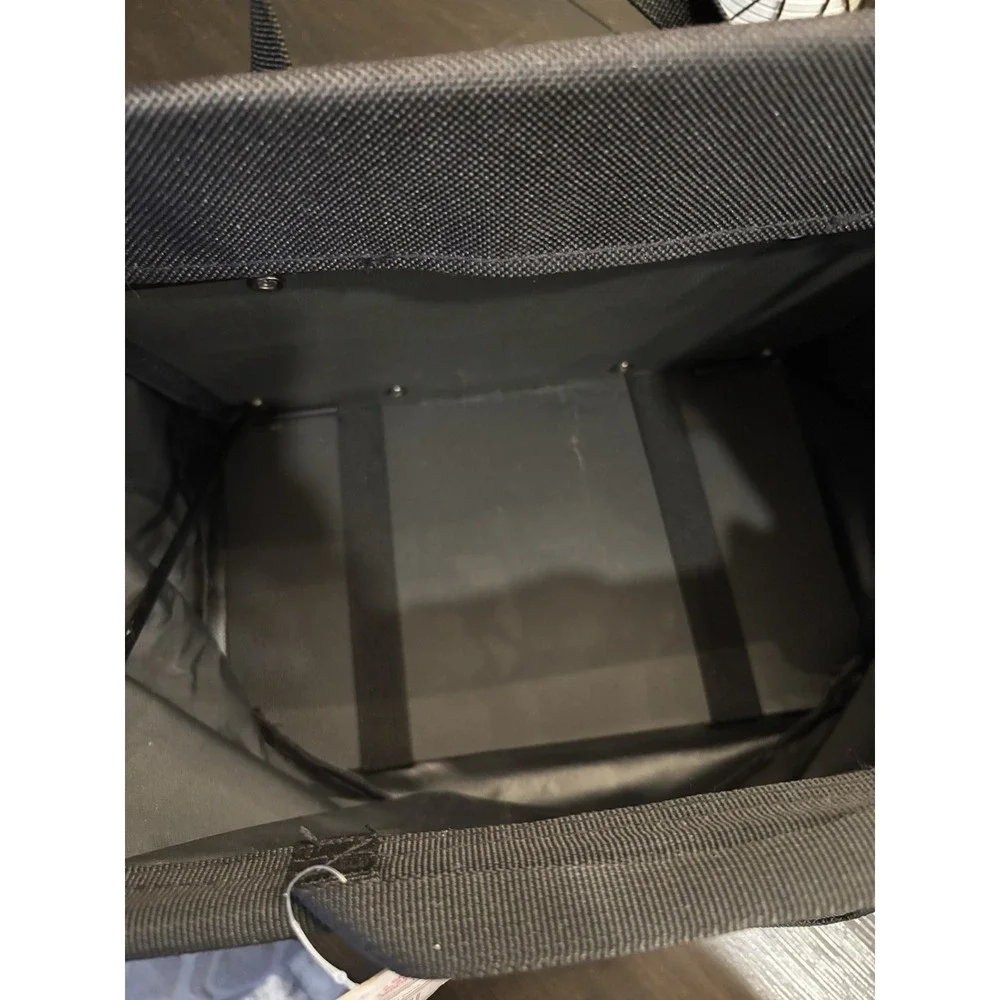 NWT Banjo Brothers Grocery Bag Pannier: Black Cycling Commuter Groceries